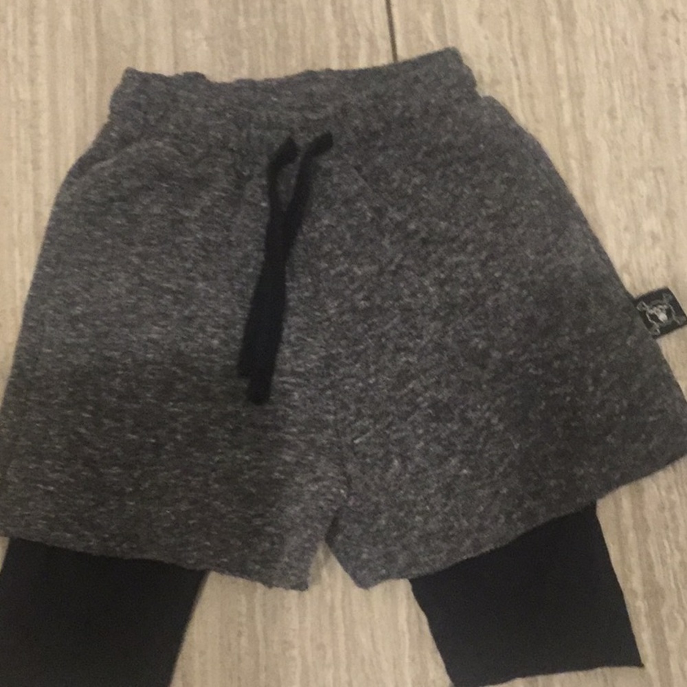 Fun barely used legging shorts for small boys!!!